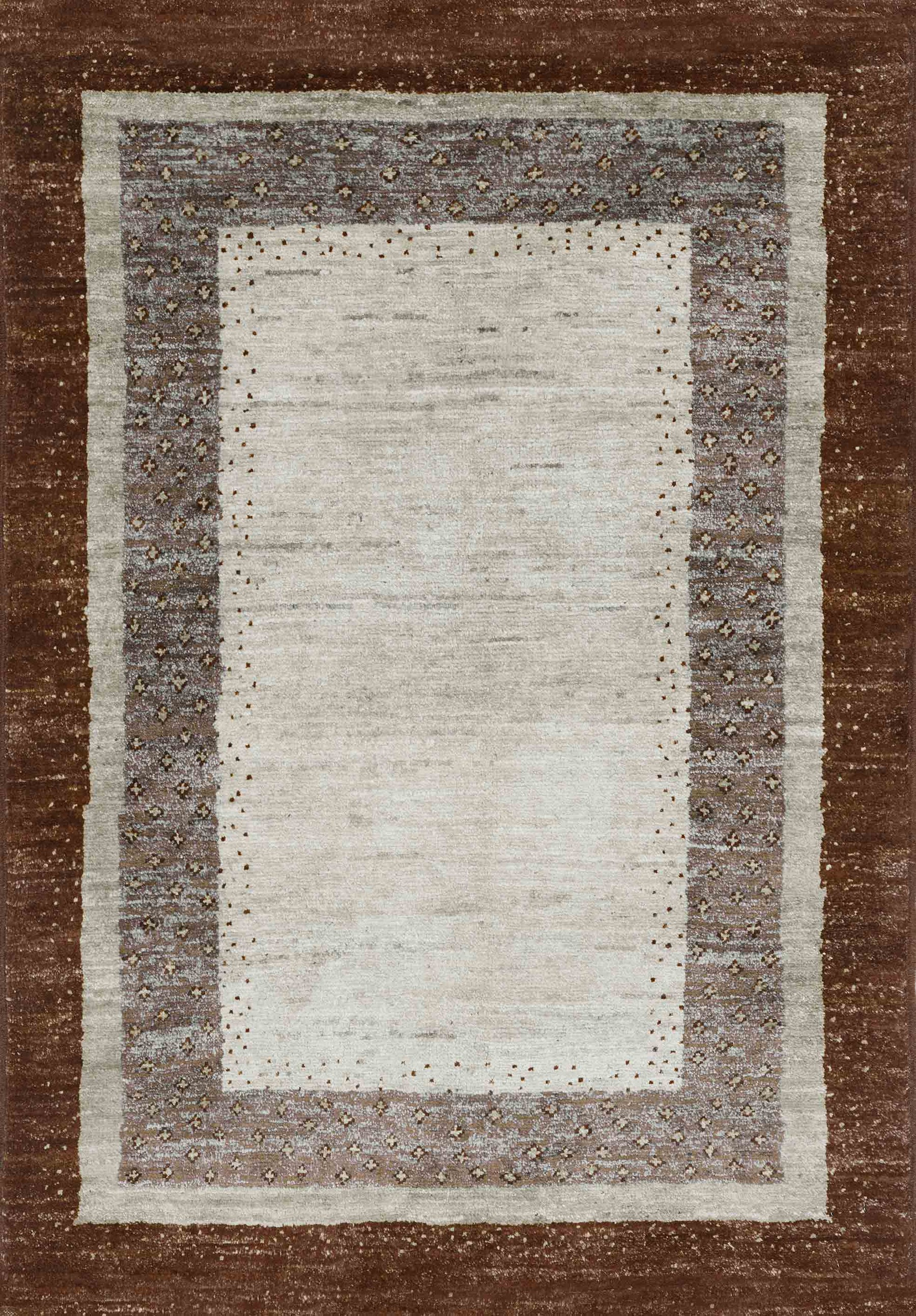 Desert Frame - Washable Rug - RP2001 (Custom Size)