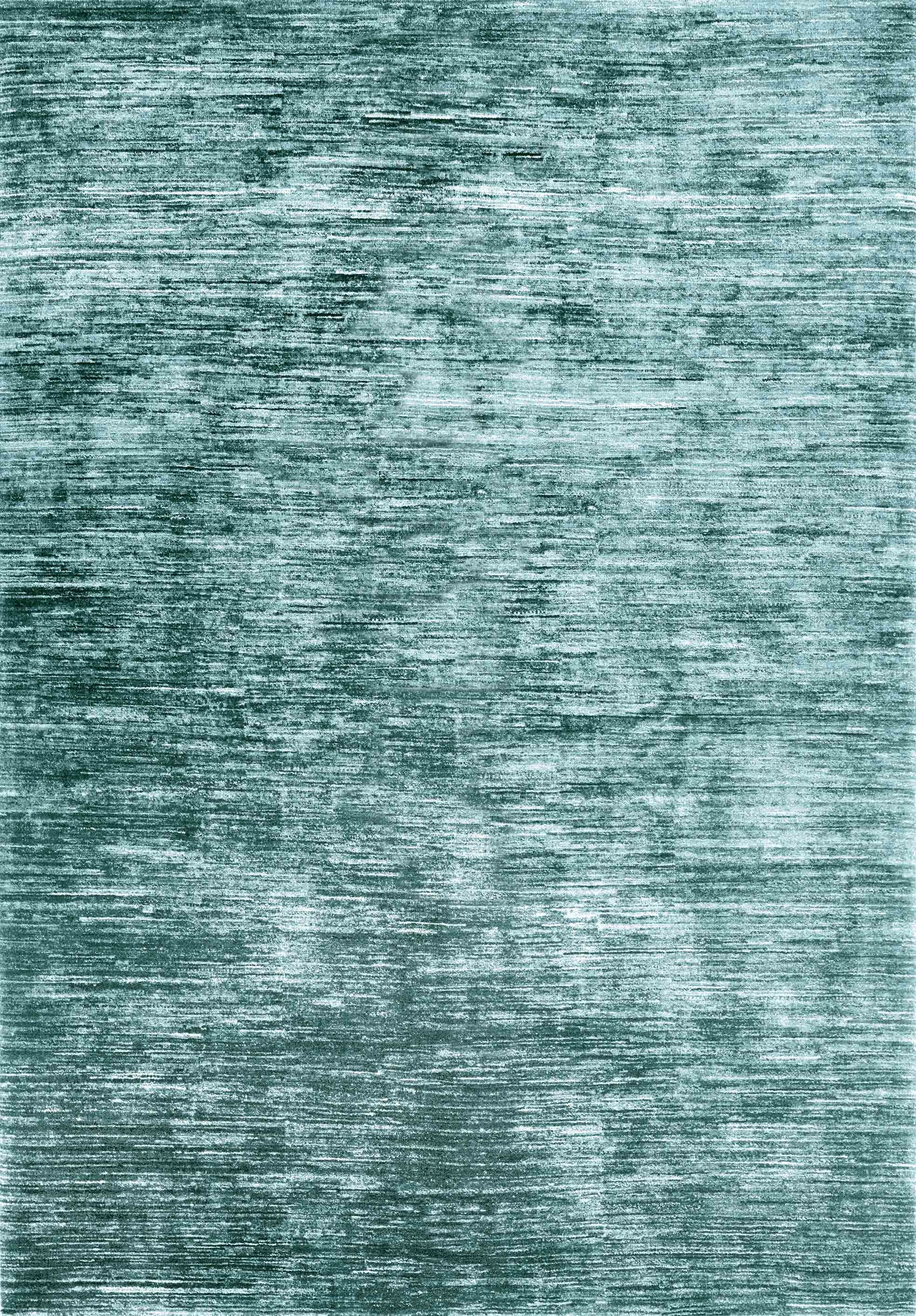 Aegean Wash Turquoise - Washable Rug - RP2005 (Custom Size)