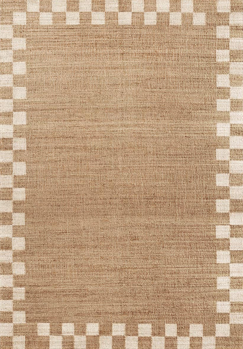 Sahara Check - Washable Rug - RP2009 (Custom Size)