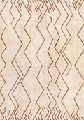 Zigzag Nomad - Washable Rug - RP2013 (Custom Size)