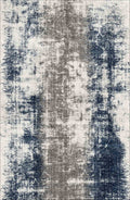 Indigo Storm - Washable Rug - RP2026 (Custom Size)