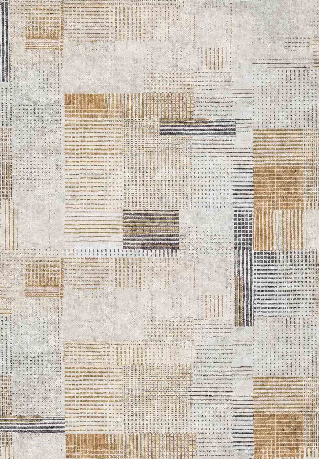 Bauhaus Patch - Washable Rug - RP2032 (Custom Size)