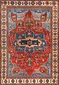 Serapi Flame - Washable Rug - RP2042 (Custom Size)