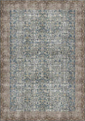 Slate Garden - Washable Rug - RP2045 (Custom Size)