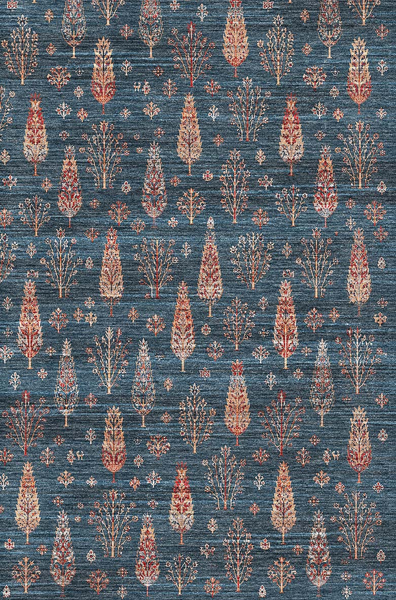 Cypress Night - Washable Rug - RP2050 (Custom Size)