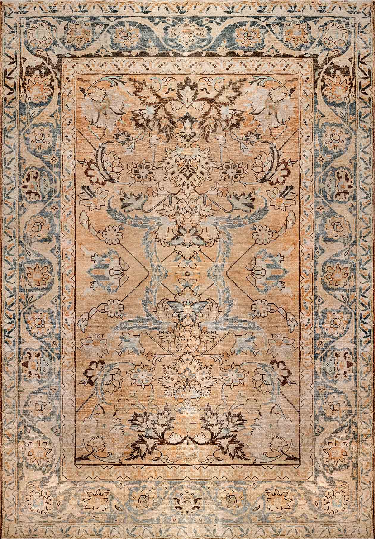 Amber Antique - Washable Rug - RP2053 (Custom Size)