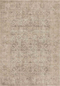 Taupe Medallion - Washable Rug - RP2056 (Custom Size)