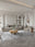Aegean Wash Grey washable area rug in a styled room, rectangular, low-pile cotton blend