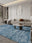 Aegean Wash Navy machine washable rectangular area rug with non-slip backing
