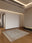 Apricot Herati square washable area rug with non-slip backing, machine washable