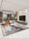 Ashfield Terracotta Multi washable area rug in a styled room, rectangular, low-pile cotton blend