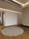 Caramel Plaid round washable area rug, machine washable low-pile cotton blend