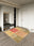 Gabbeh Harvest square washable area rug with non-slip backing, machine washable
