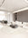 Linen Lines round washable area rug, machine washable low-pile cotton blend