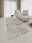 Maze Lines washable runner rug for hallways and kitchens, low-pile non-slip