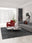 Onyx Marble machine washable rectangular area rug with non-slip backing