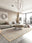 Porcelain Bloom machine washable rectangular area rug with non-slip backing