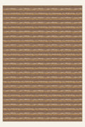 Wasbaar vloerkleed Brush Ribbon Cocoa, rechthoekige vorm, bovenaanzicht