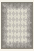 Tappeto lavabile Carnival Haze Ivory Smoke, forma rettangolare, vista dall'alto