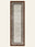 Desert Frame washable rug, runner shape, top view