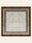 Desert Frame washable rug, square shape, top view