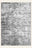 Tapis lavable Aegean Wash Grey, forme rectangulaire, vu de dessus
