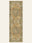 Ember Medallion washable rug, runner shape, top view