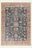 Tapis lavable Midnight Caravan, forme rectangulaire, vu de dessus