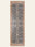 Midnight Caravan washable rug, runner shape, top view