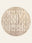 Atlas Whisper washable rug, round shape, top view