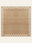Sahara Check washable rug, square shape, top view