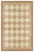 Tapis lavable Harlequin Sand, forme rectangulaire, vu de dessus