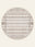 Suzani Bloom washable rug, round shape, top view