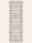 Suzani Bloom washable rug, runner shape, top view