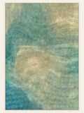 Lagoon Mist washable rug, rectangle shape, top view