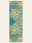Lagoon Mist washable rug, runner shape, top view