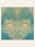 Lagoon Mist washable rug, square shape, top view