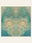 Lagoon Mist washable rug, square shape, top view