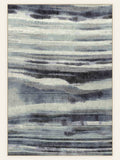 Storm Horizon washable rug, rectangle shape, top view