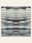 Storm Horizon washable rug, square shape, top view