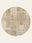 Patchwork Fade washable rug, round shape, top view
