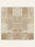Patchwork Fade washable rug, square shape, top view