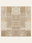 Patchwork Fade washable rug, square shape, top view