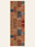 Patchwork Bazaar washable rug, runner shape, top view