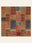Patchwork Bazaar washable rug, square shape, top view