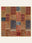 Patchwork Bazaar washable rug, square shape, top view