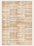 Sandstone Weave washable rug, rectangle shape, top view