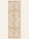 Sandstone Weave washable rug, runner shape, top view