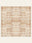 Sandstone Weave washable rug, square shape, top view
