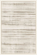 Linen Lines washable rug, rectangle shape, top view